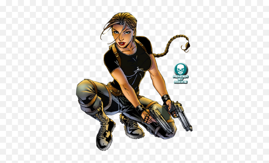 Lara Croft - Lara Croft Comic Png,Lara Croft Png