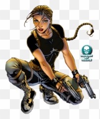 Lara Croft - Comic Png