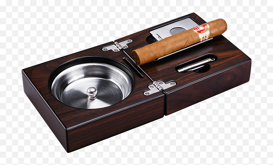 Cigar Ashtray Suit Portable Cut Drill Holde Creative For Car - Cigars Png,Ashtray Png