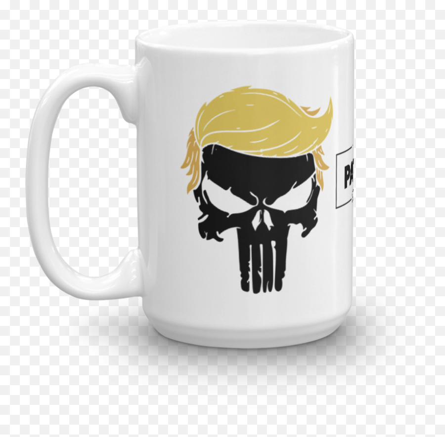 Trump Punisher Coffee Mug - Punisher Png,Trump Punisher Logo