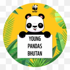 Young Pandas Bhutan Art Competition - Living In Harmony With Nature png