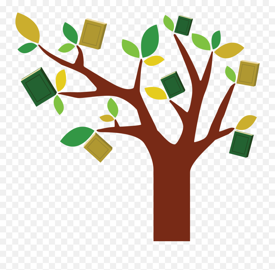 Book Tree - Book Tree Clipart Png,Reading Png
