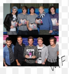 Download Hd One Direction Wallpaper Probably With A Jersey - One Direction Book Signing Png,One Direction Transparents