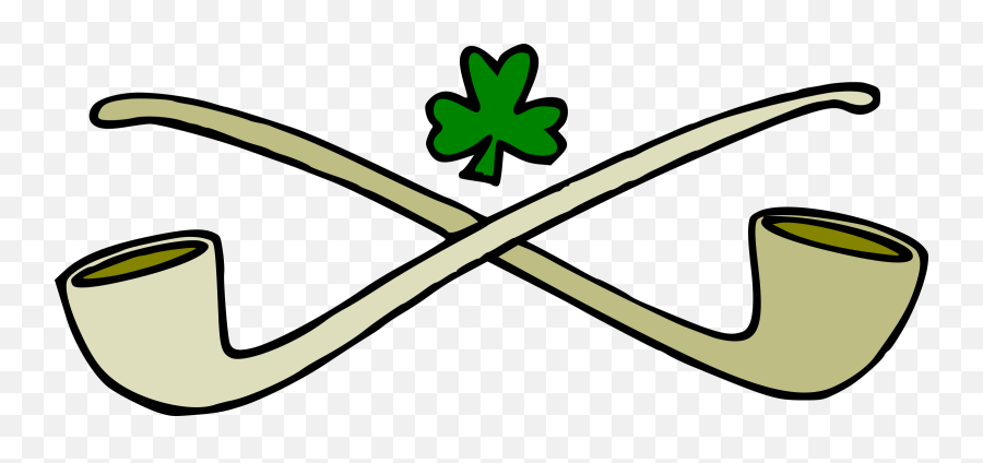 St Patricku0027s Day Clipart - Irish Pipe Png,Shamrock Clipart Png