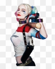 Margot Robbie Harley Quinn Joker Amanda - Harley Quinn Png,Deadshot Png