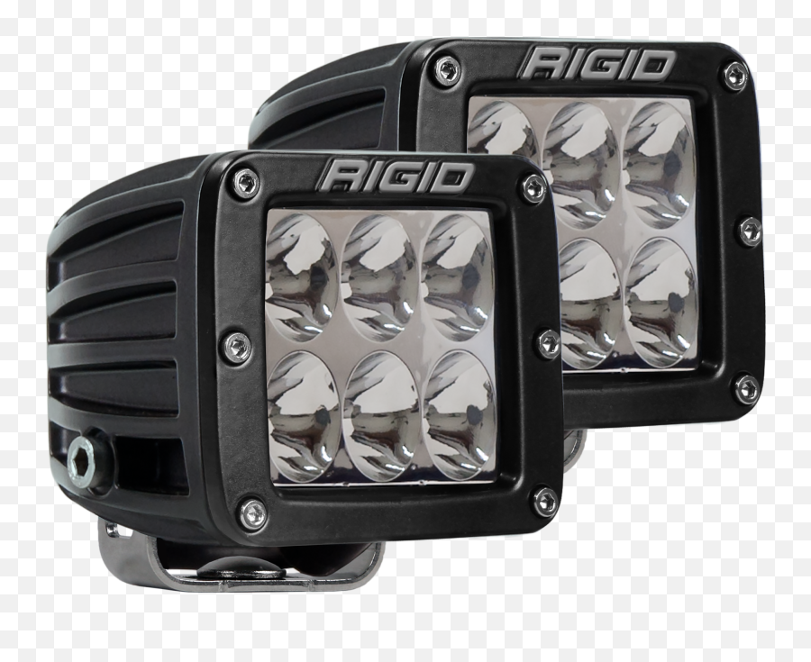 Rigid Industries D - Series Pro Lights Pair Black Housing White Light Rigid D Series Pro Spot Png,White Light Effect Png