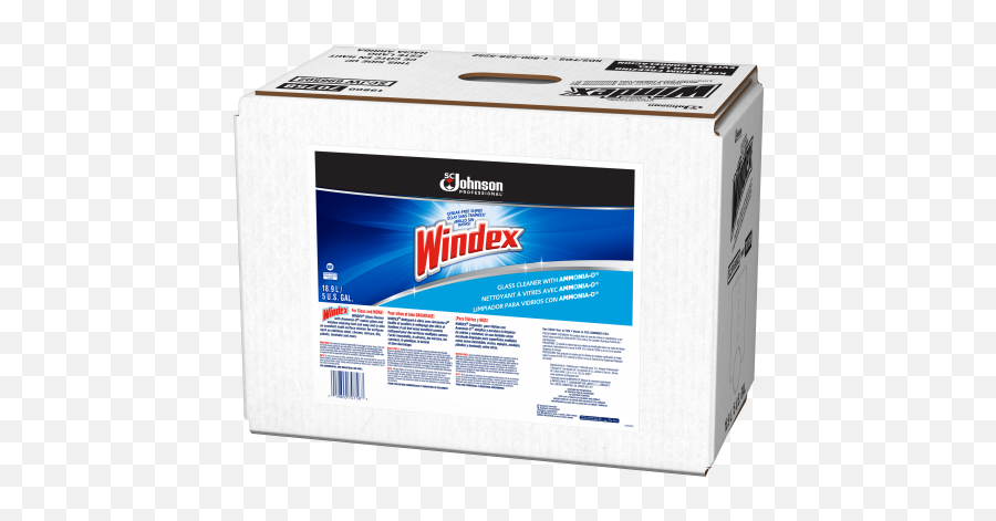 Windex Blue Glass Cleaner 5 Gallon Pack 1 Cs - Windex Secondary Container Label Png,Windex Png