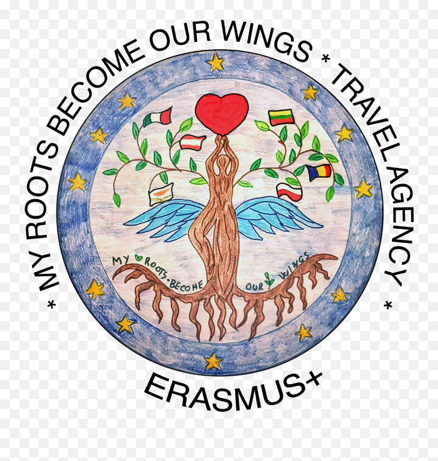 My Roots Become Our Wings - Travel Agency Our Logo Winner Florida School Nutrition Association Png,Travel Agency Logo