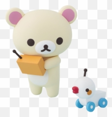 Rilakkuma - Korilakkuma Figuarts Zero 3u201d Action Figure Korilakkuma Rilakkuma Png,Rilakkuma Transparent