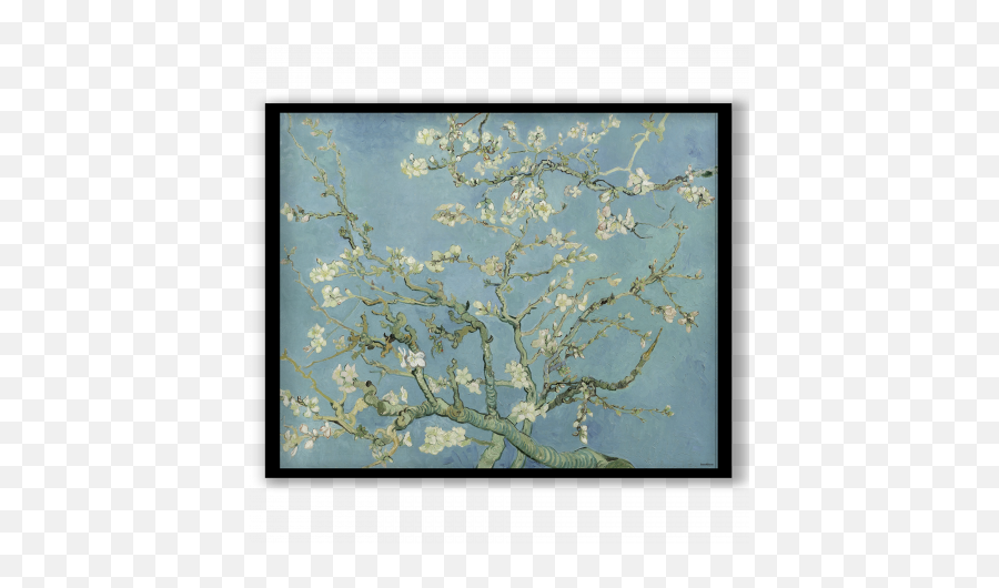Cherry Blossoms Posters Paintings Framed Wall Art - Van Gogh Almond Blossom Png,Cherry Blossom Flower Png