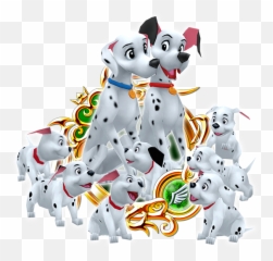 101 Dalmatians - Kingdom Hearts 101 Dalmatians Png,Dalmatian Png