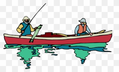 Fishing Boat Clipart Bible - Fisherman In The Boat Drawing For Kids Png,Fishing Boat Png