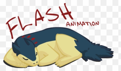 Pokemon Typhlosion Sleeping Png Image - Language,Typhlosion Png