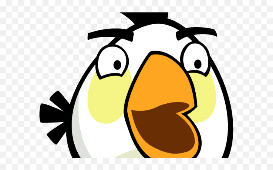 Cardinal Clipart Angry - Angry Birds Female White Bird Png Angry Bird White Png,Angry Bird Png