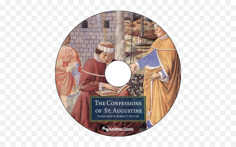 Unabridged Mp3 Cd Audiobook In Paper - Augustine Reading The Epistle Of Paul Png,St.augustine Of Hippo Icon