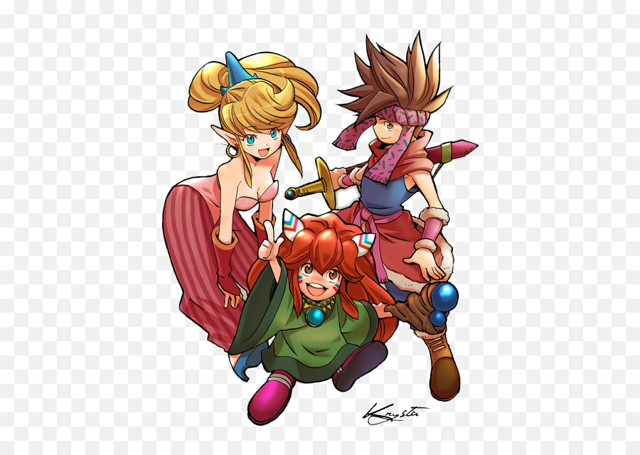 Secret Of Mana - Secret Of Mana Snes Artwork Png,Secret Of Mana Icon