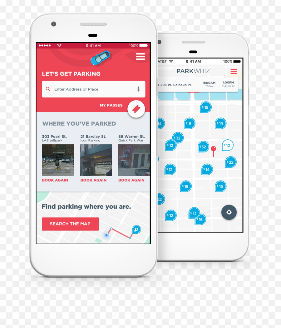 Parkwhiz Find And Book Parking Anywhere - Smart Device Png,Icon Paking