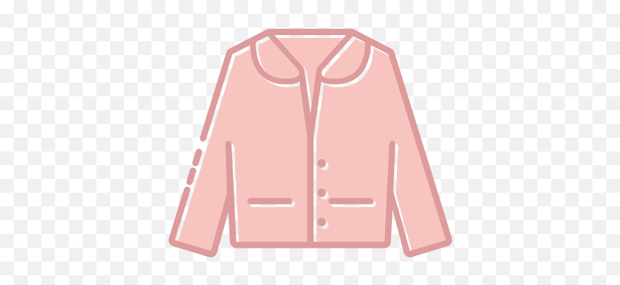 Loose Coat Vector Icons Free Download - Long Sleeve Png,Coat Icon