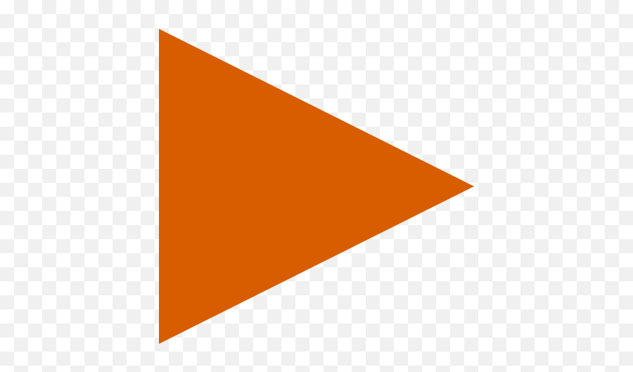 Orange Music Play Icon - Orange Arrow Bullet Png,Play Icon Text