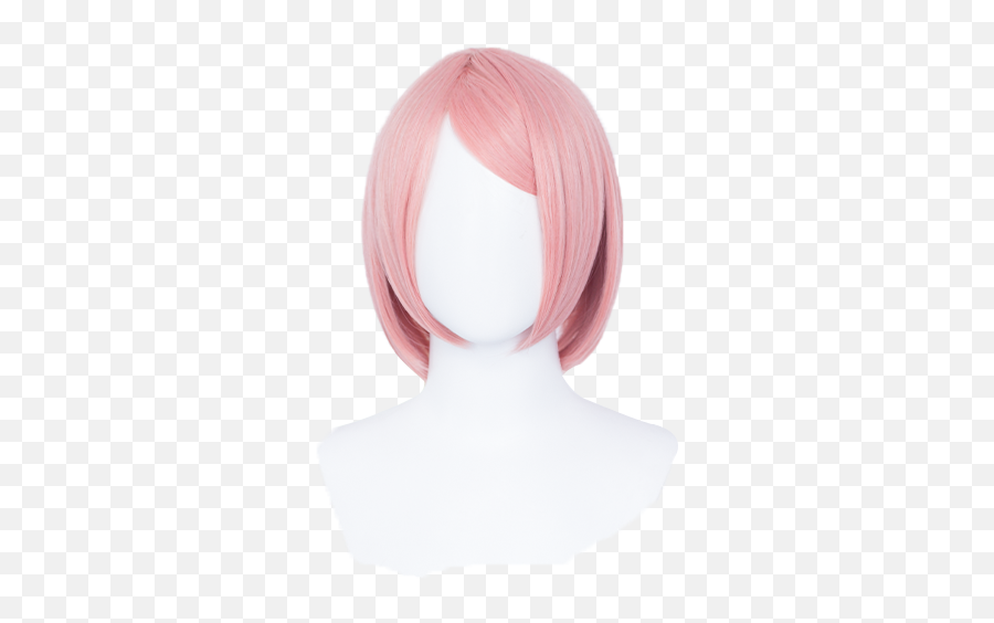 Dokidoki Anime Cosplay Haruno Sakura Wig Pink Cute - Hair Design Png,League Of Legends Sakura Icon