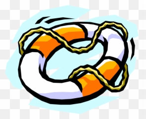 Download Vector Illustration Of Lifebuoy Ring Lifesaver Life - Rettungsring Clipart Png,Life Saver Png