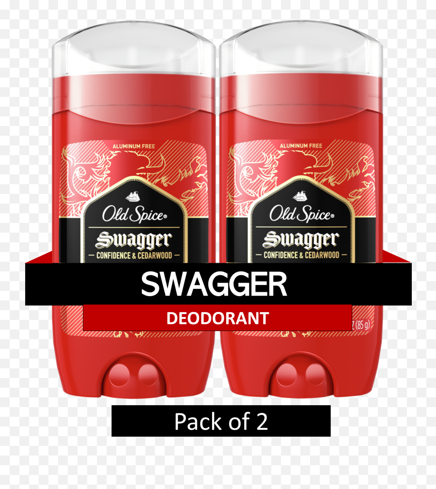 Old Spice Red Collection Deodorant For Men Swagger Scent 3 Oz 2 Pack - Old Spice Swagger Png,Red X Over Charging Icon