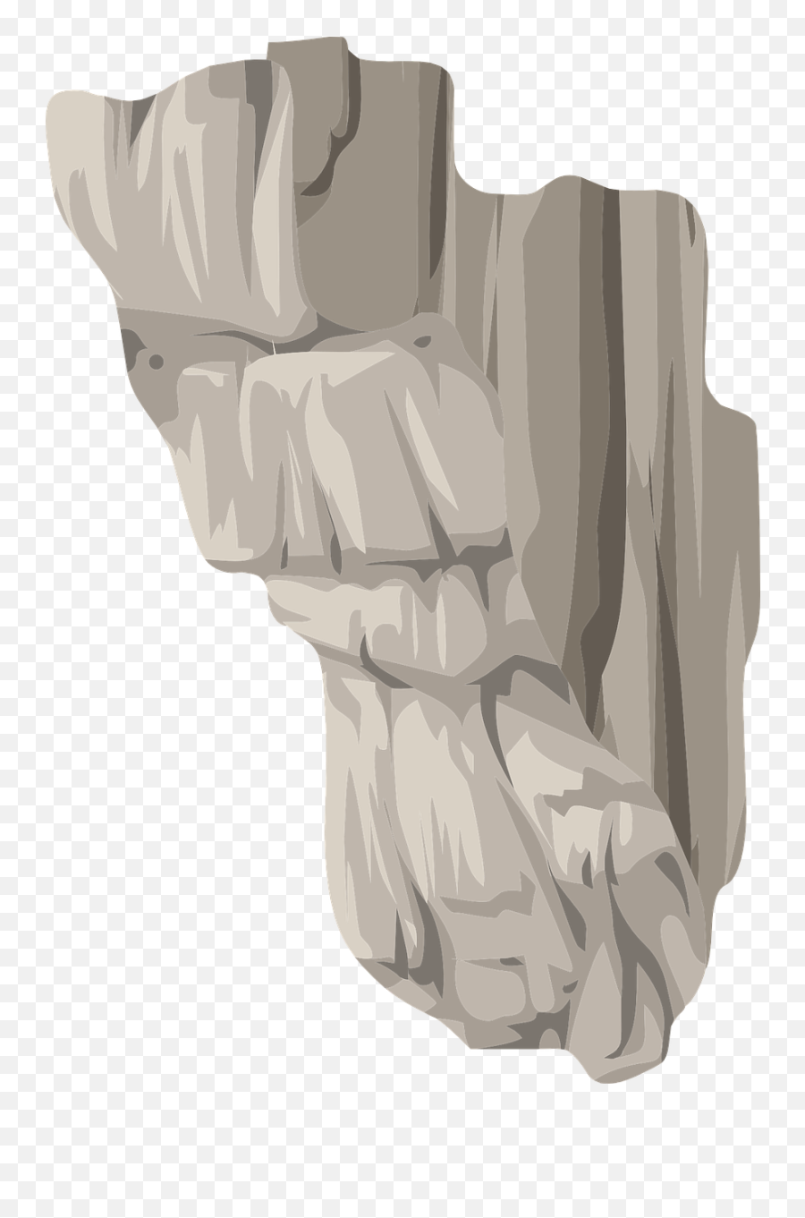 Rock Jagged Grey - Free Vector Graphic On Pixabay Cliff Drawing Png,Rock Stone Icon