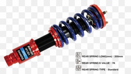 Honda - egssdamper Coilovers BuddyClub USA Spring png