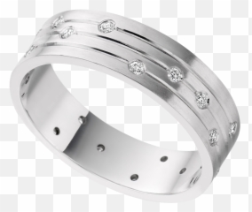 Download Gents Wedding Rings - Platinum png