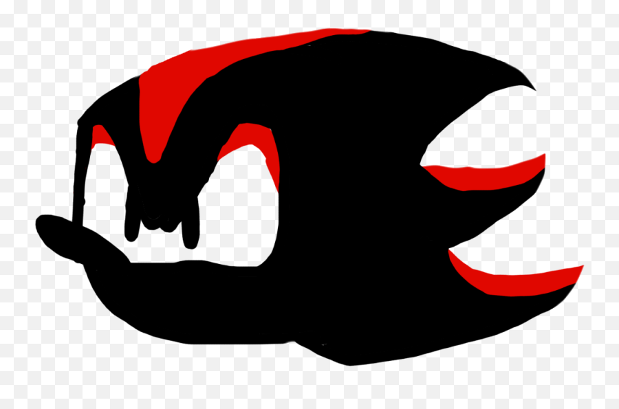 An Icon I Made For Shadow The Hedgehog Fandom - Automotive Decal Png,Head Silhouette Icon