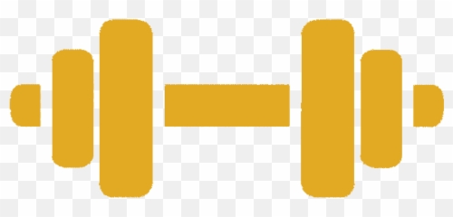 Online Personal Training - Dumbbell Vector png