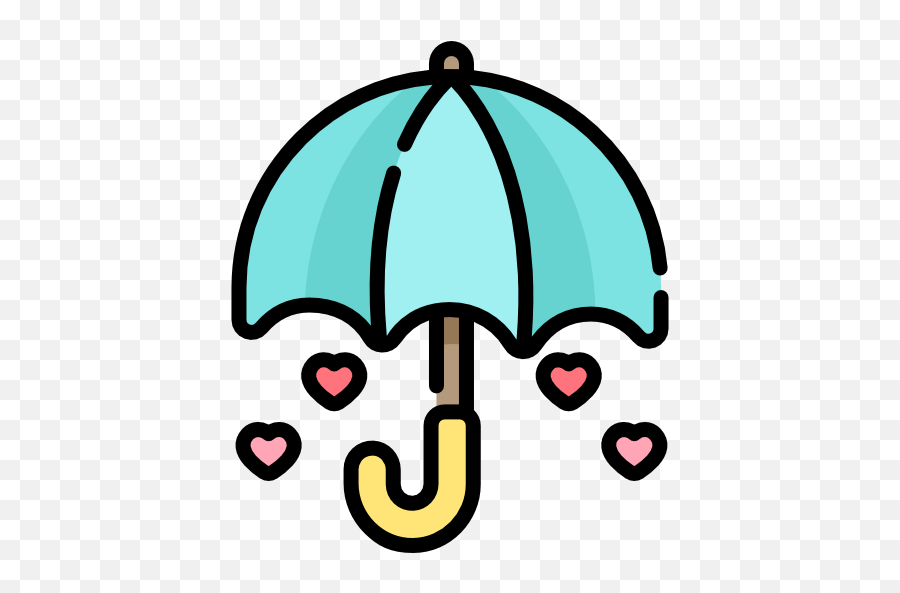 Umbrella Free Vector Icons Designed By Freepik Cartoon - Girly Png,Umbrella Icon