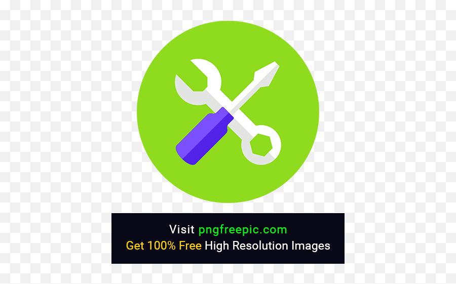 Setting Repair Vector Png - Setting Icon With Transparent Mobile Frame Transparent Png,Repair Icon Png