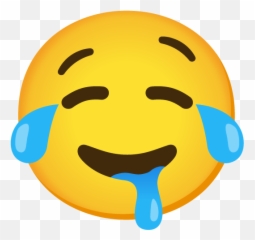 Twitter - Face With Tears Of Joy Emoji Rack png