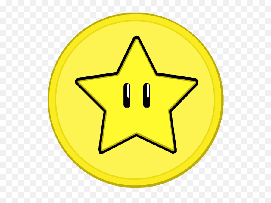Star Coin - Mario Bros Star Coins Png,Mario Coins Png