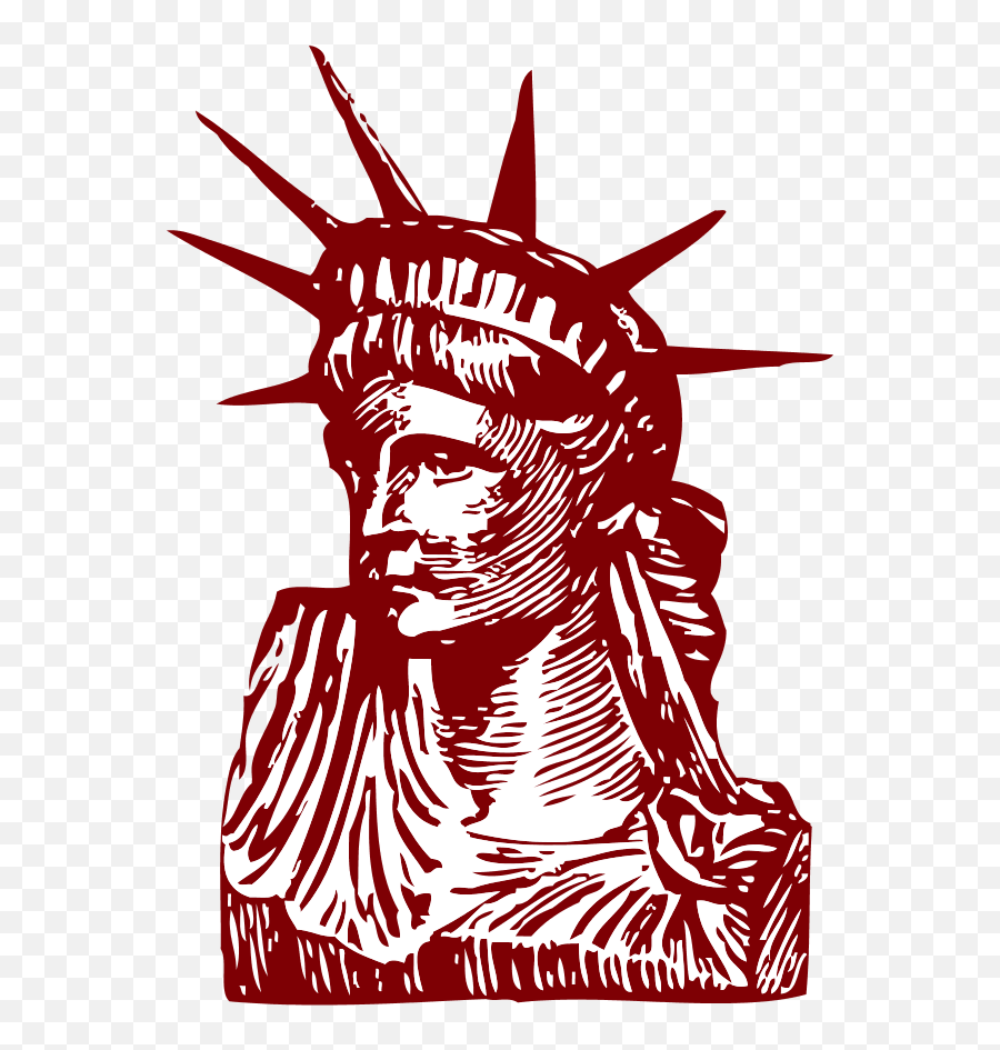 Gratis Frihetsgudinnen Last Ned Utklipp - Statue Of Liberty Drawings Art Png,Skyskraper Icon Pop