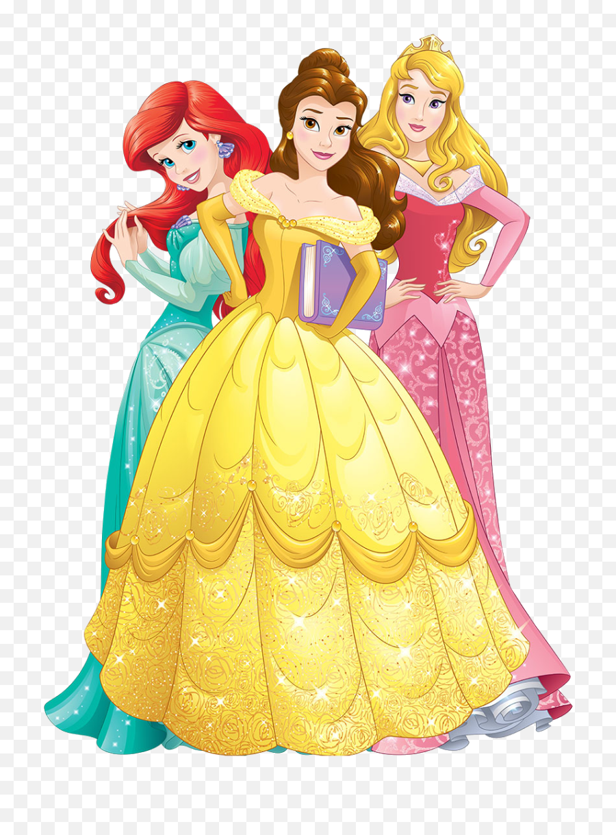 Jewel Clipart Princess Disney - Ariel Belle Aurora Disney Princess Png,Artwork Png