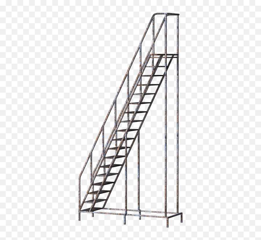 Stairs Mettalic Mobile Left Side - Escaleras De Hierro Png,Stairs Png