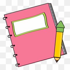 Notebook Clipart Transparent - Pencil And png