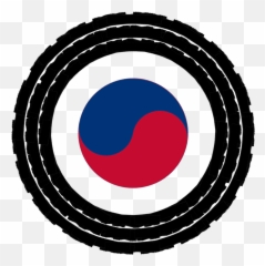 The Korean Flag Expressed As 12369 Mathpics - Circle Png,Korean Flag Png