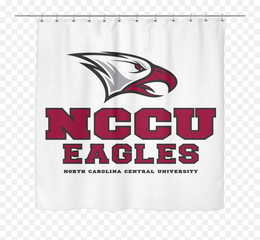 Eagle Head Shower Curtain - North Carolina Central University Png,Eagle Head Logo