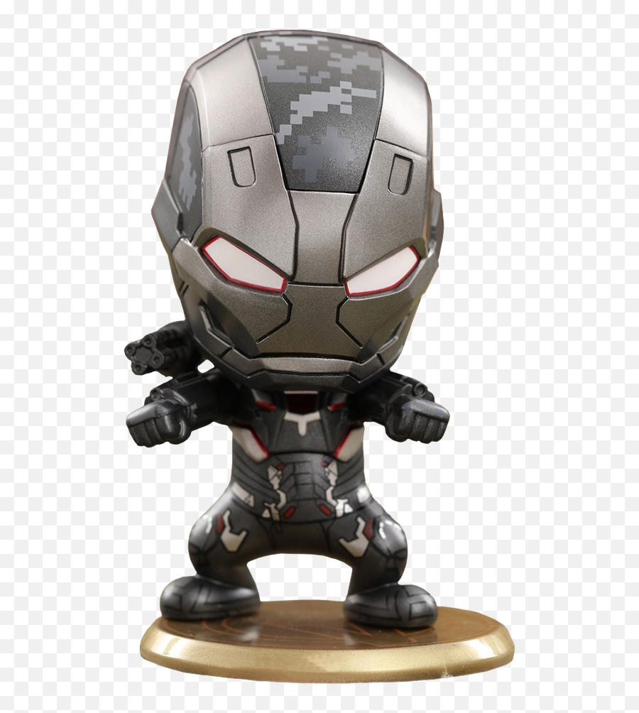 Action Figures Avengers Iron Man 3 War Machine Bobblehead - War Machine Cosbaby Infinity War Png,Iron Man 3 Logo