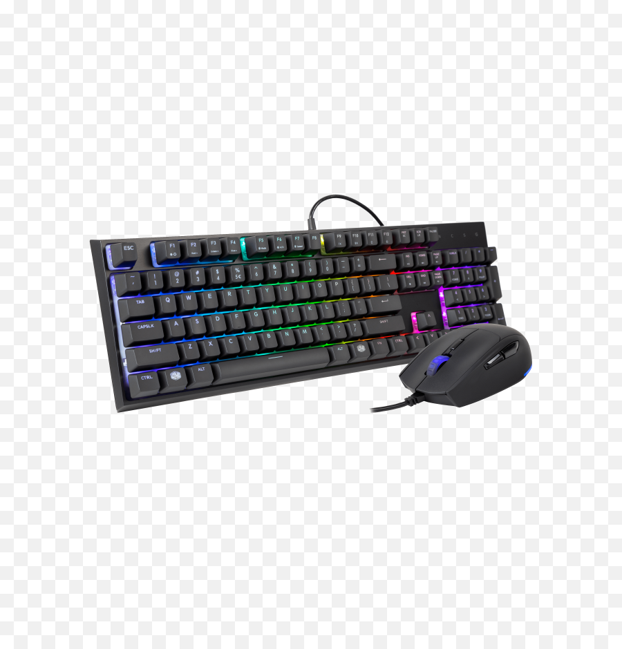 Cooler Master Masterset Ms120 Keyboard - Cooler Master Keyboard And Mouse Png,Keyboard And Mouse Png