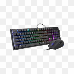 Cooler Master Masterset Ms120 Keyboard - Cooler Master Keyboard And Mouse Png,Keyboard And Mouse Png