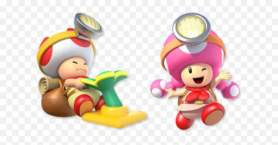 Personajes Captain Toad - Captain Toad Treasure Tracker Toadette Png,Toad Png