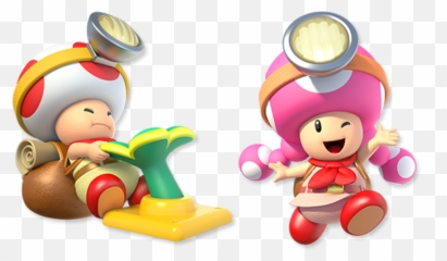 Personajes Captain Toad - Captain Toad Treasure Tracker Toadette Png,Toad Png