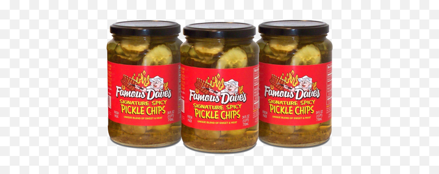 Famous Daveu0027s Products - Signature Spicy Pickle Chips Famous Pickles Png,Pickle Rick Face Png