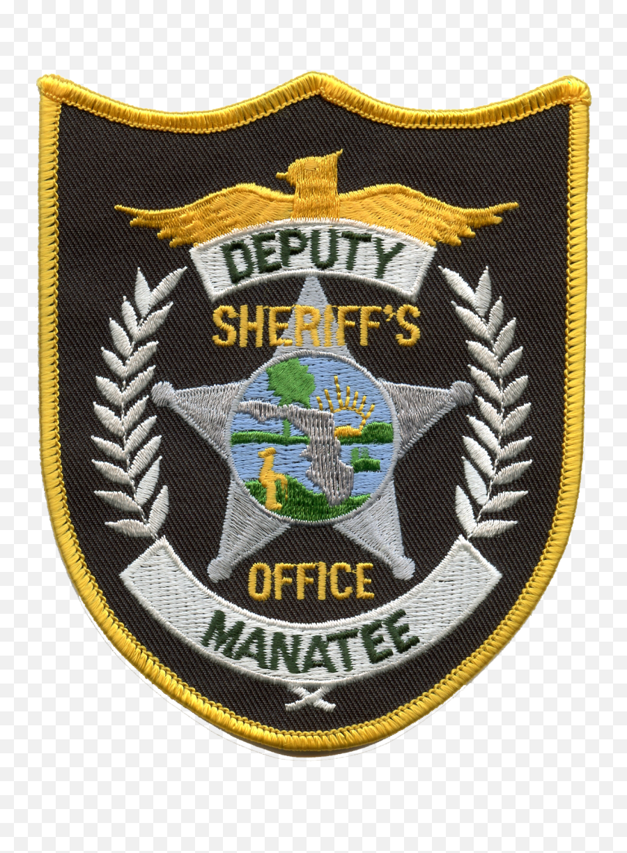 Manatee County Sheriff Badge - 1167x1535 Png Clipart Download Manatee County Office Patch,Manatee Png