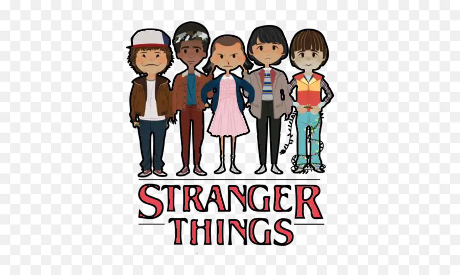 Sticker Maker - Stranger Things Stranger Thing Png,Stranger Things Logo Transparent