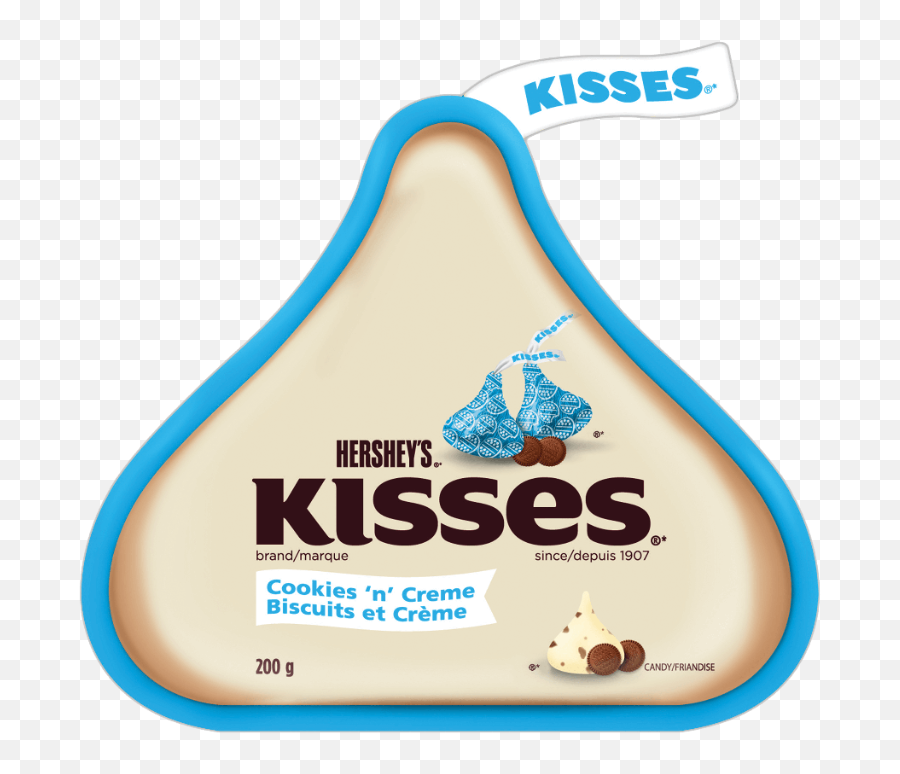 Download Hersheyu0027s Kisses Cookies N Creme - Hersheyu0027s Clip Art Png,Kisses Png